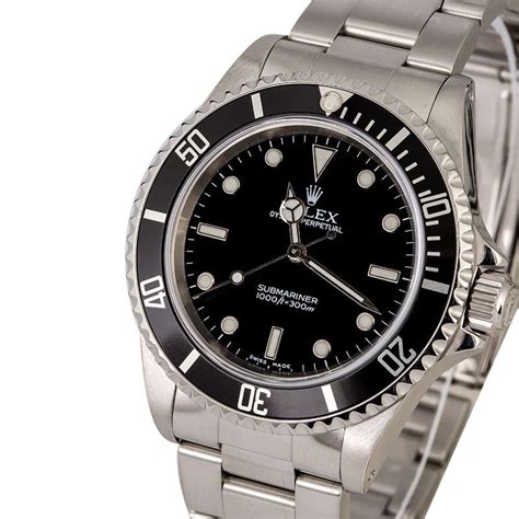 rolex certified pre-owned submariner 2001